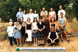 Chant classique  - 2003